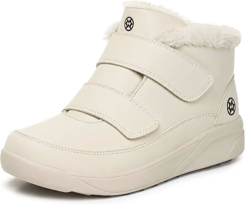 Eagsouni Winterstiefel Damen Herren Extra Weit Winterschuhe