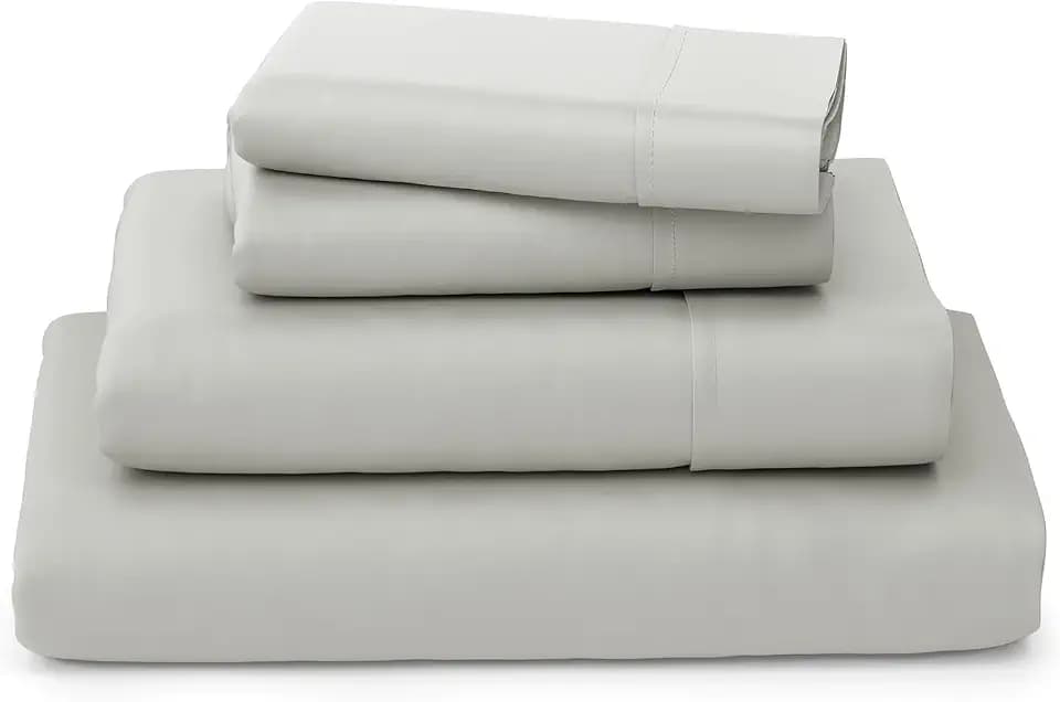 Luxury Bed Sheets - PV1 - King Size Silver