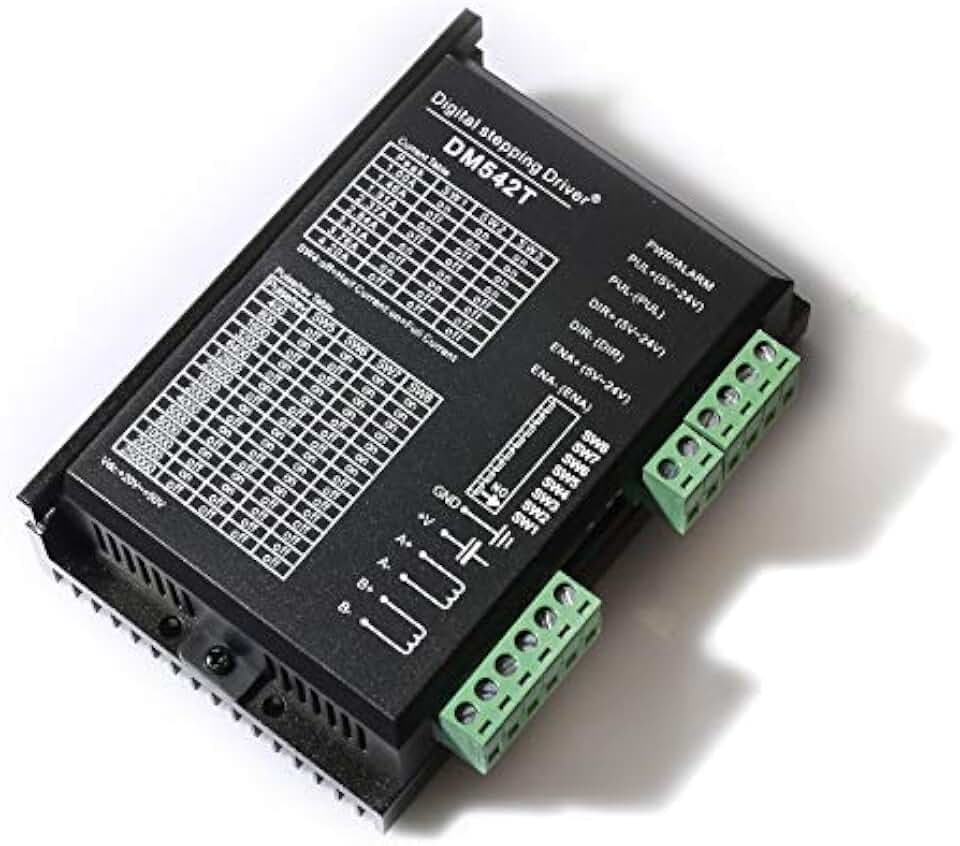 DEVMO DM542 M542 for Leadshine 2-Phase 1-4.2A 20-50V DC CNC Micro Stepping Digital Stepper Motor Driver Controller
