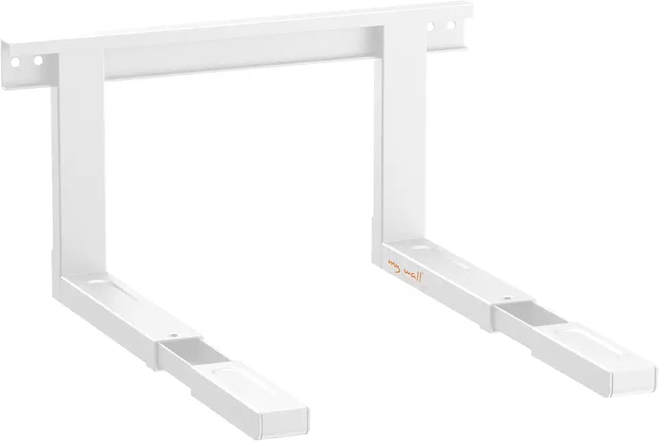 mywall HW2WL Universal Mikrowellenhalterung Weiß