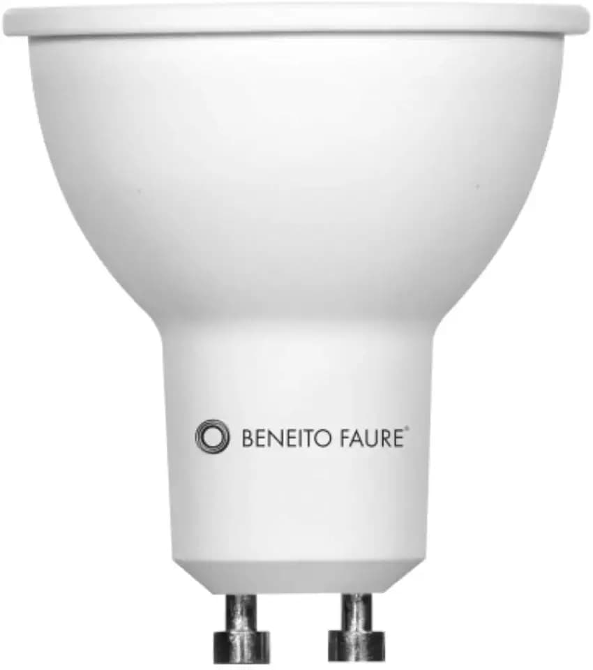 Beneito Faure System GU10 8W LED Lampe dimmbar ersetzt 75W Halogen Lampen 700 Lumen Tageslicht 4000K 60° Abstrahlwinkel …