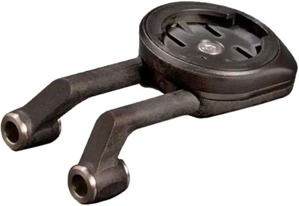 F3 Cycling Premium Carbon Fiber Composite Integrated Bike Stem Computer Mount - Fits GPS (Garmin and Wahoo) and Cameras/Lights. Fits Most 4 Bolt Stems with Fore and AFT adjustability