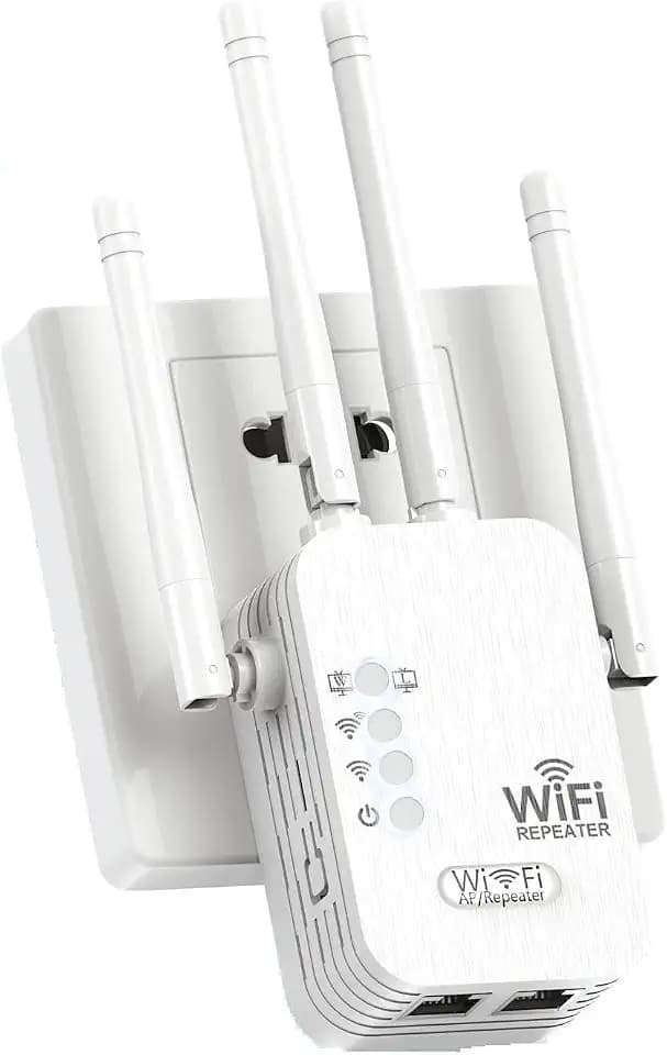 WiFi Repeater,Eliminates Dead Zones, WPS Easy Setup, with Ethernet Port