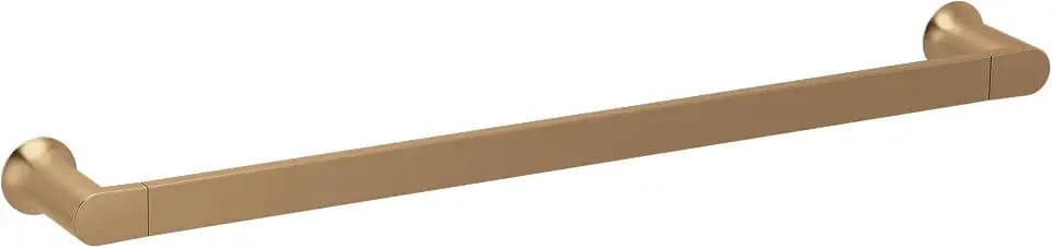 Moen Genta LX Modern Single Kitchen or Bathroom Towel Bar, 24-Inch, Bronzed Gold, BH3824BZG