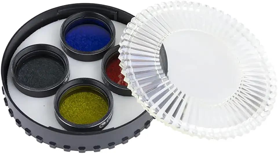 Celestron Lunar and Planetary Telescope Filter Set – Fits 1.25" Eyepieces