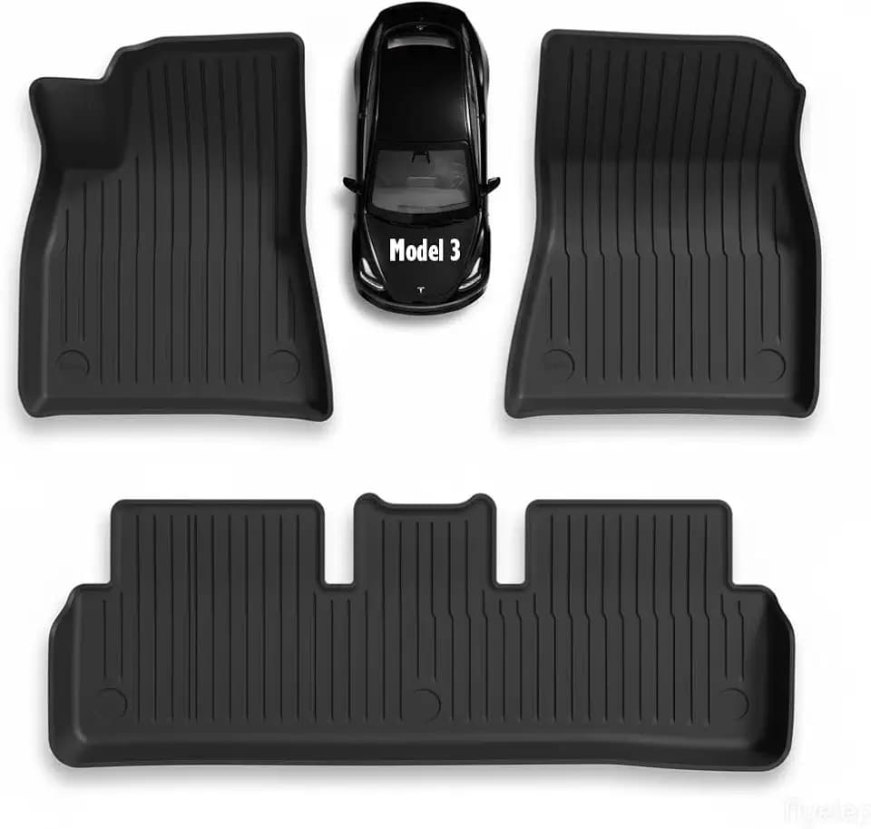 Floor Mats for Tesla Model 3 2023-2018 Accessories