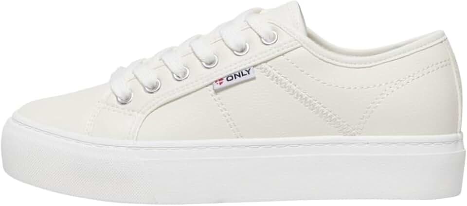 ONLY Damen Onlnoomi Pu Platform Sneaker Noos
