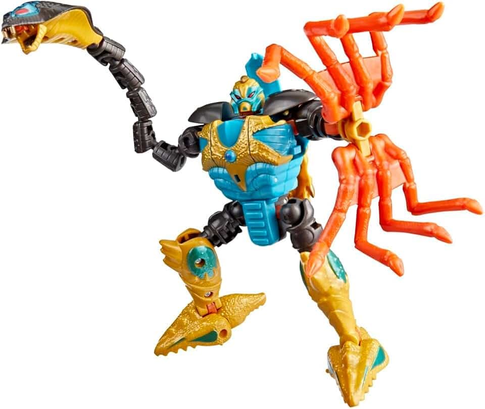 Transformers Age of the Primes Quickstrike, Deluxe Class 5.5-Inch Converting Action Figure, Robot Toys for Ages 8+