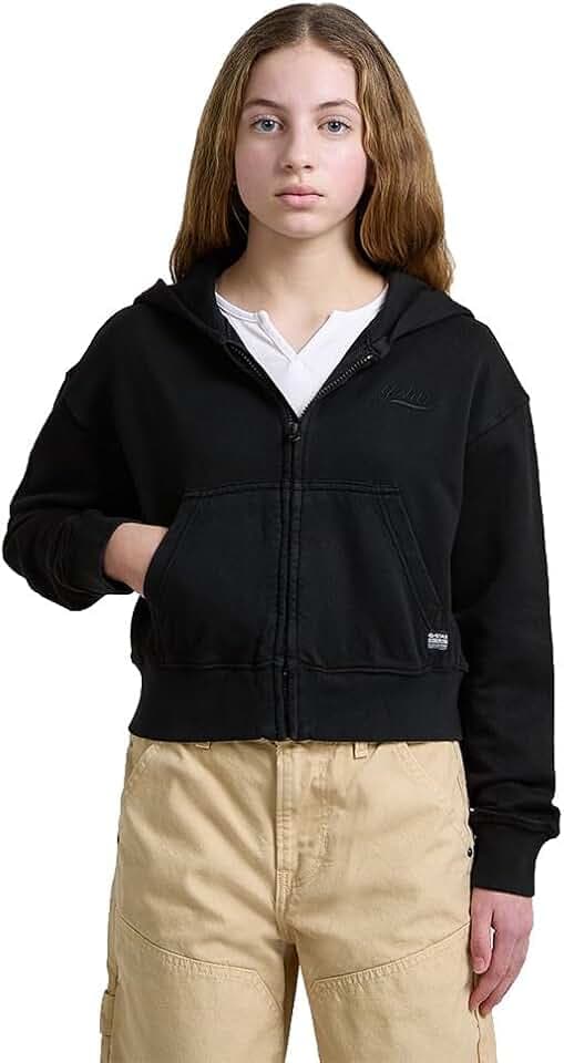 G-Star Mädchen AR HDD Cropped SWT G Shirt