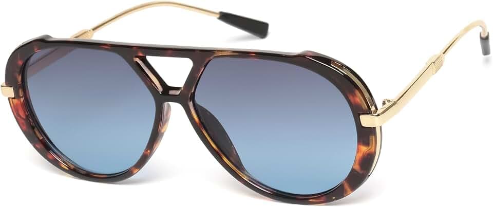 KENBO Retro Gold Aviator Sunglasses for Women Men 2026 Trendy