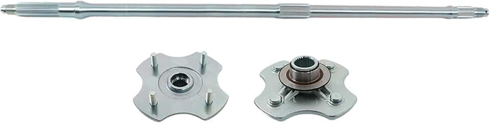 munirater 42311-HN2-020 Rear Axle Shaft Wheel Hub with Nuts 42311-HN2-010 42620-HN0-670 42620-HM7-000 Replacement for TRX500FE TRX500FM 500 ES S 2005-2011