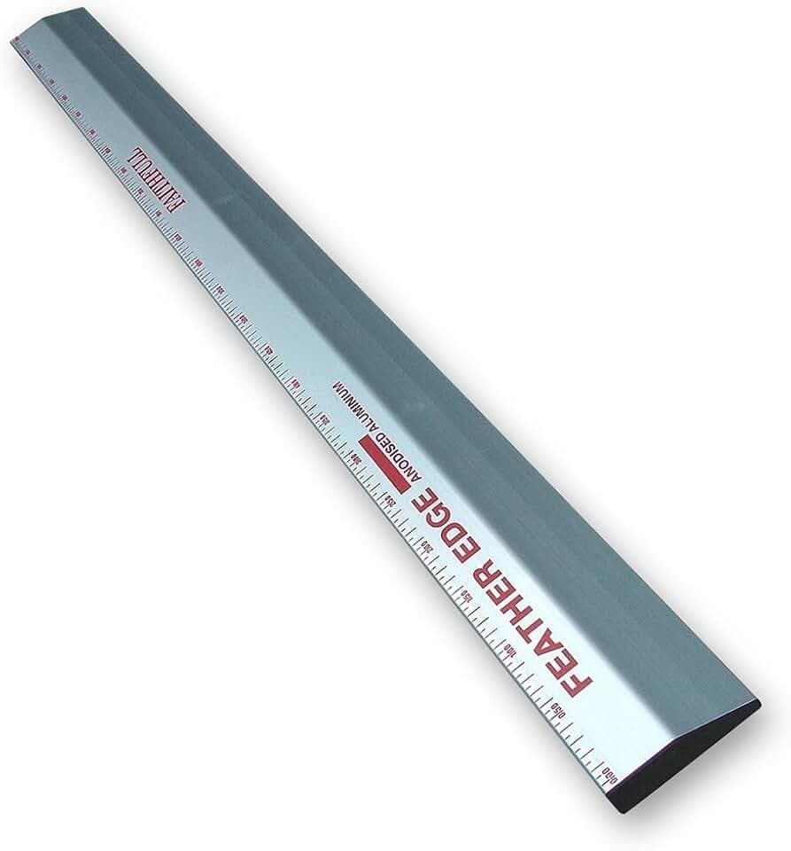 Faithfull Feather Edge Lineal FAIFE4 von Faithfull; gerade Kante mit Skala, 1,2 m (4 Fuß)