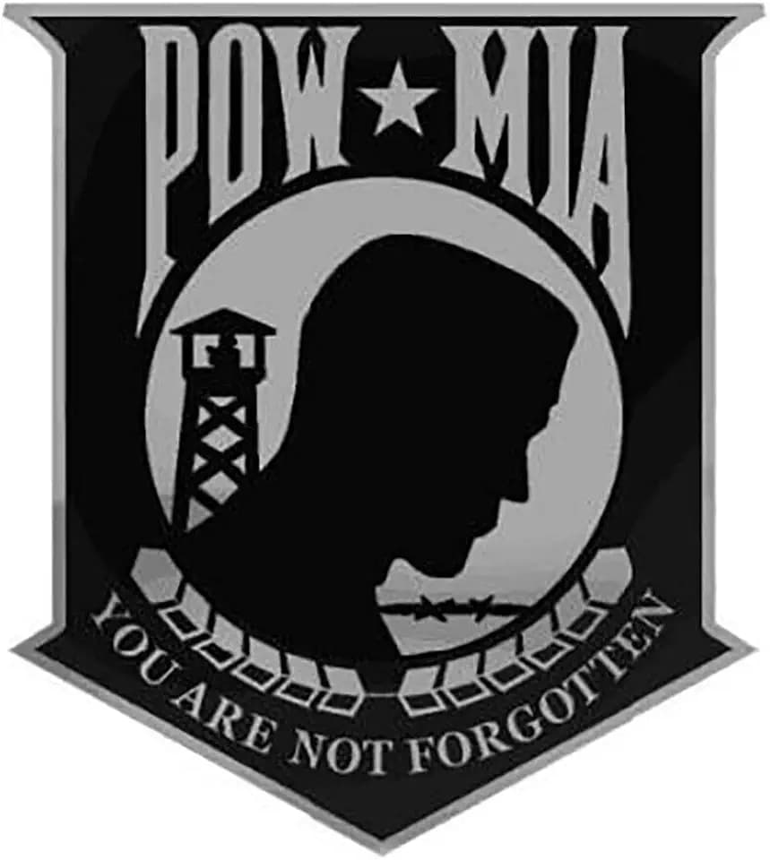 POW MIA POWMIA Bike Motorcycle (HP1943) Hat Cap lapel Pin