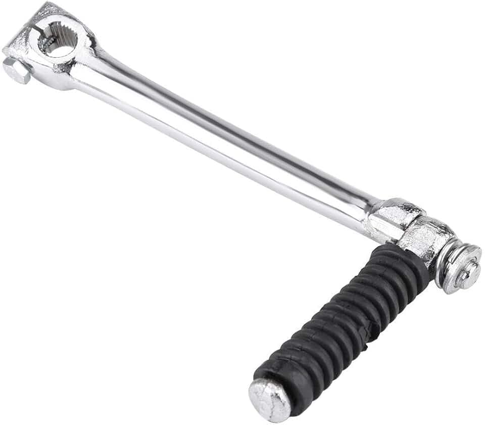 KIMISS Edelstahl Starthebel, Pedal Starthebel Klappschalthebel Schalthebel für SSR SDG
