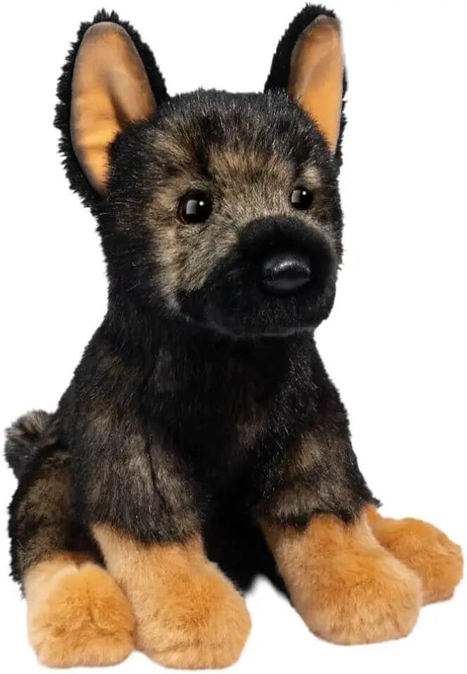 Douglas Chief German Shepherd Dog Plush Stuffed Animal, 15-Inch Long