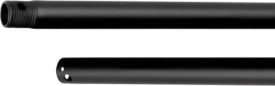 Fans 36" Long x 1/2" Wide Ceiling Fan Downrod for 12' Ceilings - Matte Black