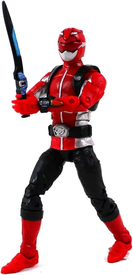 Hasbro Power Rangers Lightning Collection 6" Beast Morphers Red Ranger Action Figure