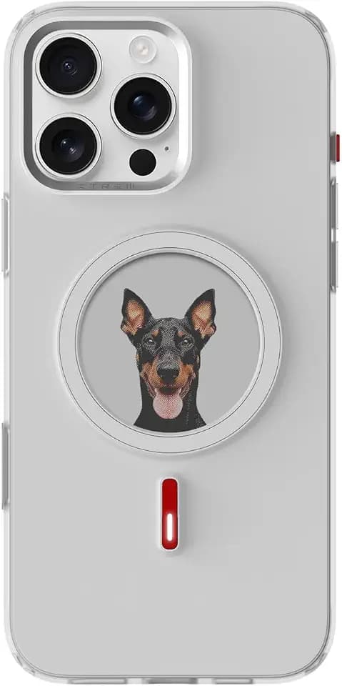 Oeli XTREM for iPhone Case, Magnetic NFC E-Ink Screen Case White