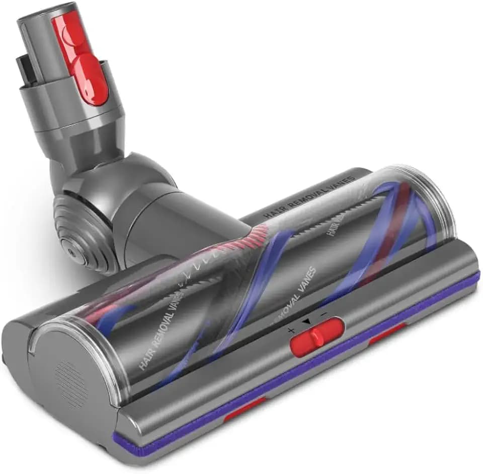 Torque Drive Bodendüse für Dyson V11 V15 V10 V8 V7 Bürste Anti-Tangle Einstellbare Saugkraft Elektrische Bodenbürste für Dyson SV10 SV11 SV12 SV14 SV15 Hartboden und Teppiche Ersatzbürste
