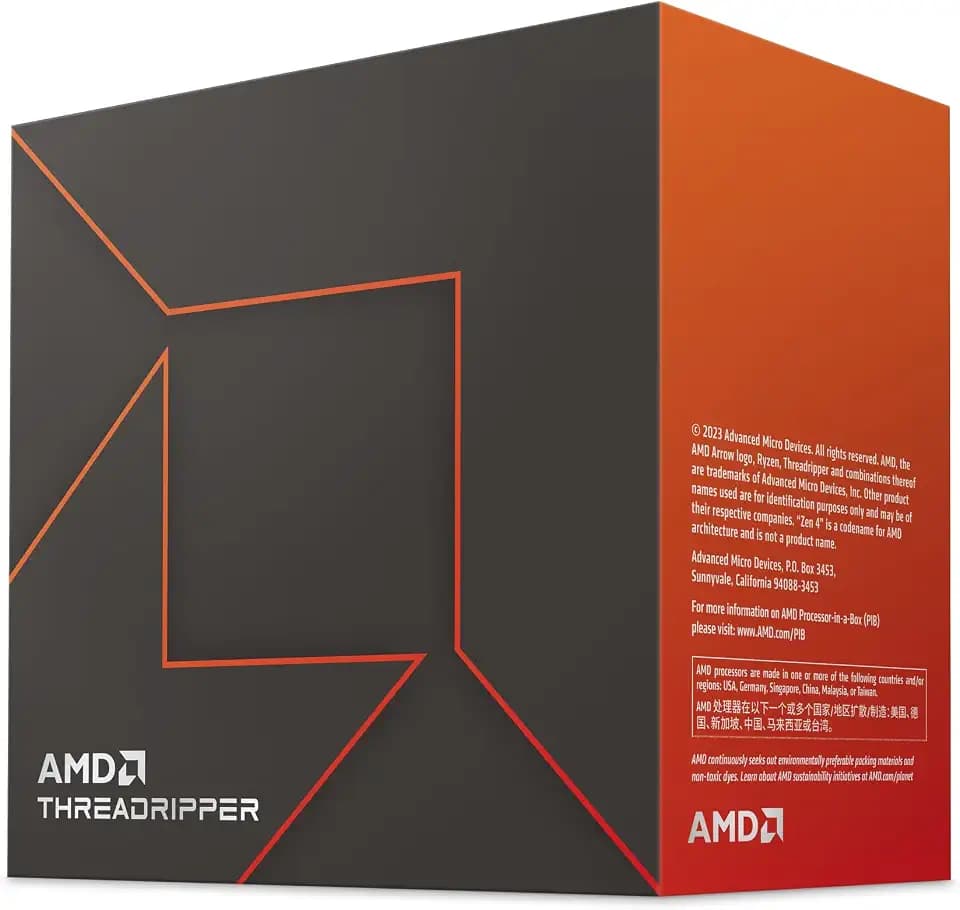 AMD Ryzen™ Threadripper™ 7980X 64-Core, 128-Thread Processor