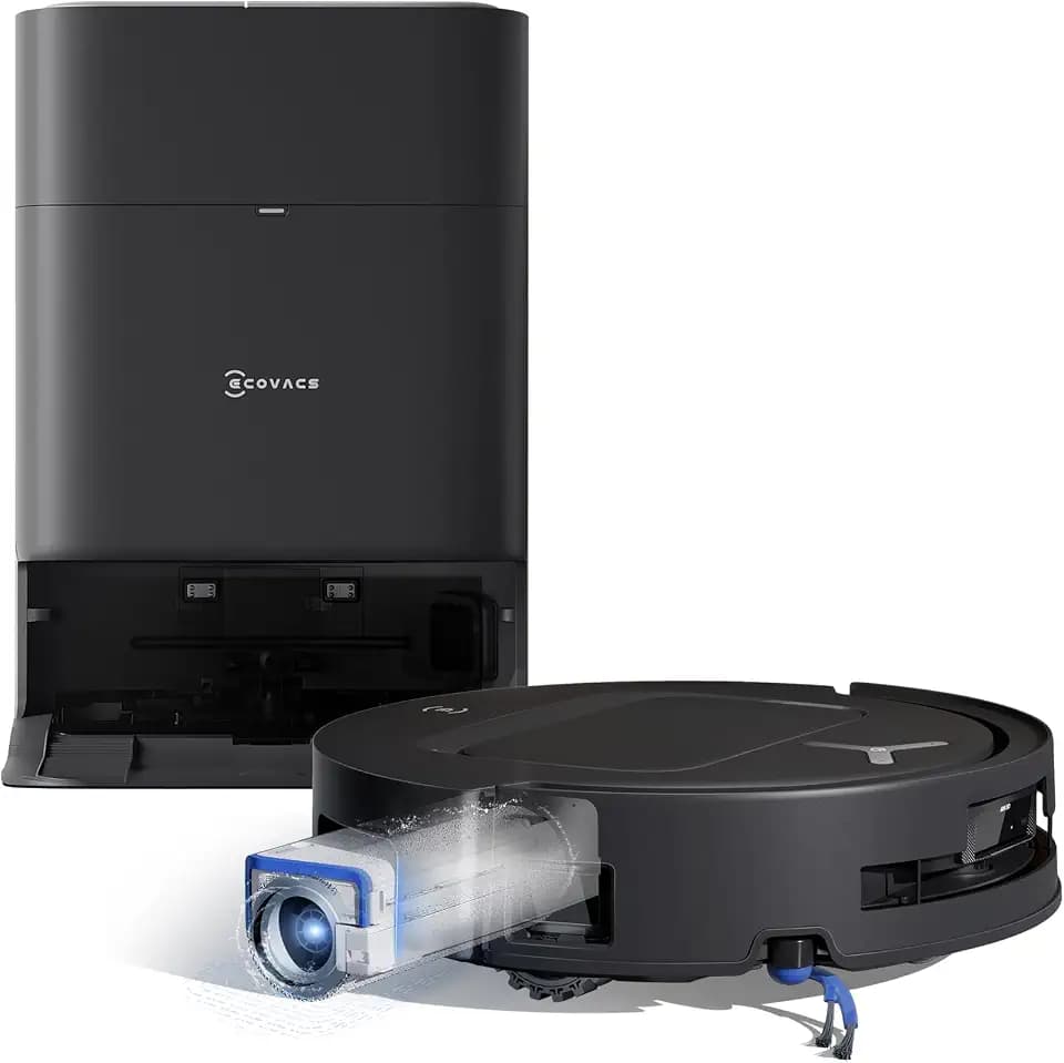 ECOVACS T80 Omni Saugroboter mit Wischfunktion 18.000 Pa, OZMO Roller