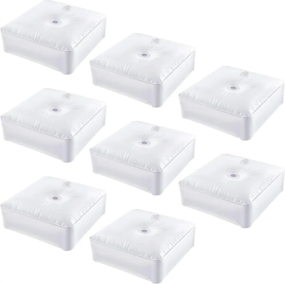 Gueevin 8 Pcs Water Weight Base for Balloon Arch Stand Column Kit
