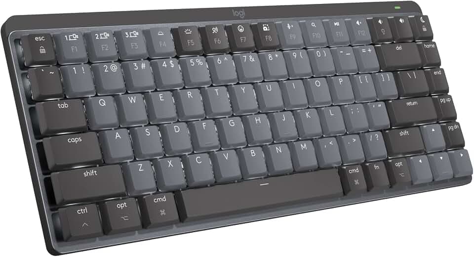Logitech MX Mechanical Mini Mac Wireless Keyboard Low-Profile - Space Grey