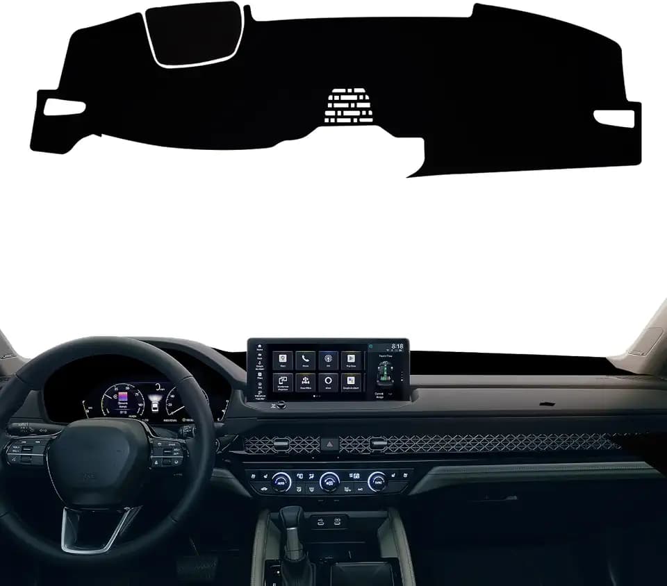 Dashboard Cover for 2023 2024 2025 2026 Honda Accord, Non-Slip Dashboard Protector & Sunshield, UV-Blocking, Anti-Glare Dash Mat Pad