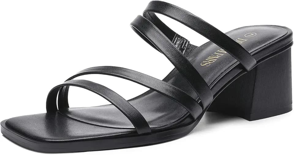 DREAM PAIRS Women's Block Low Heel