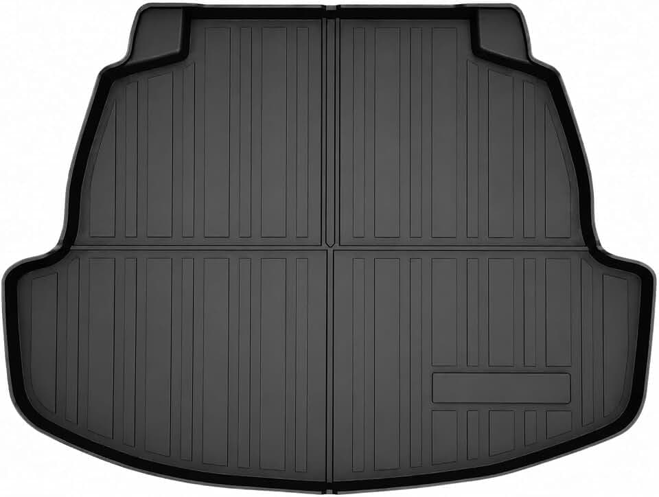 Mixsuper Custom Fit Cargo Liner for Toyota Corolla Sedan & Corolla Hybrid 2020-2026, All Weather Trunk Mat Durable 3D Upgrade Anti-Slip Rear Cargo Mat Trunk Liner Black
