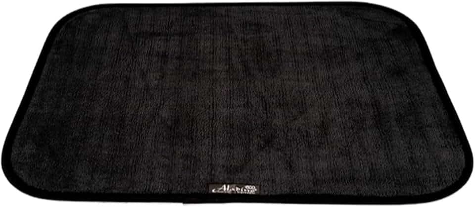 Aladino il tappeto Magico Rutschfester Teppich, 65x100cm, Schwarz