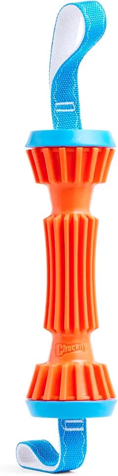 Chuckit! Rugged Bumper Fetch Stick, Medium, 13.5in, Orange and Blue