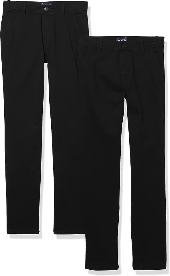 The Children’s Place Girls Stretch Skinny Chino Pants, multipacks