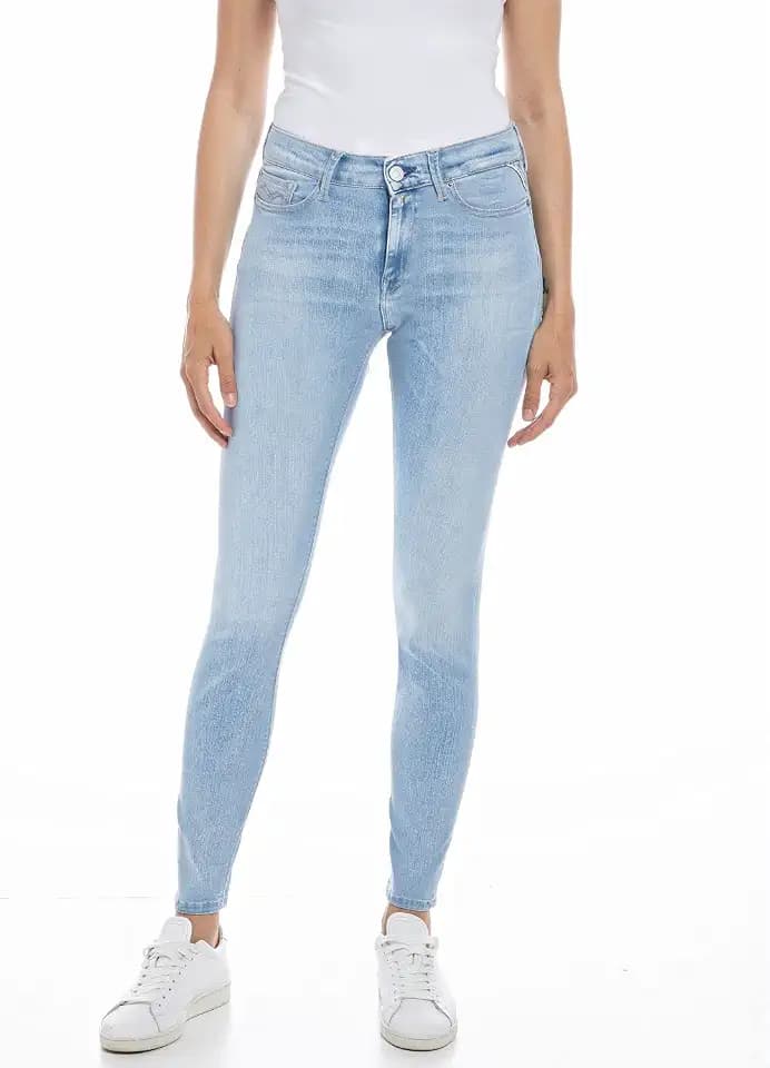 Replay Damen Jeans New Luz Skinny-Fit