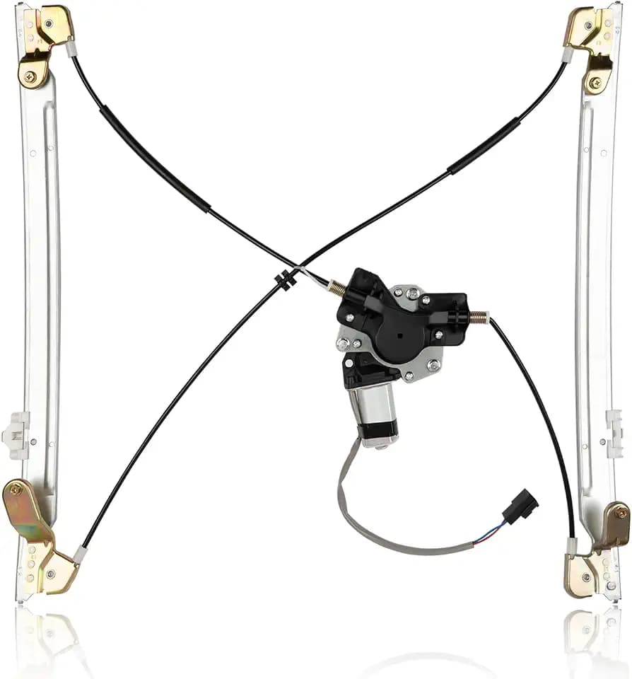 Front Passenger Side Power Window Regulator w/Motor Assembly Compatible for Chrysler Town & Country Voyager, Dodge Caravan Grand Caravan 2001-2003 Replace 741-824 5135250AA 11A110 2552-6324R