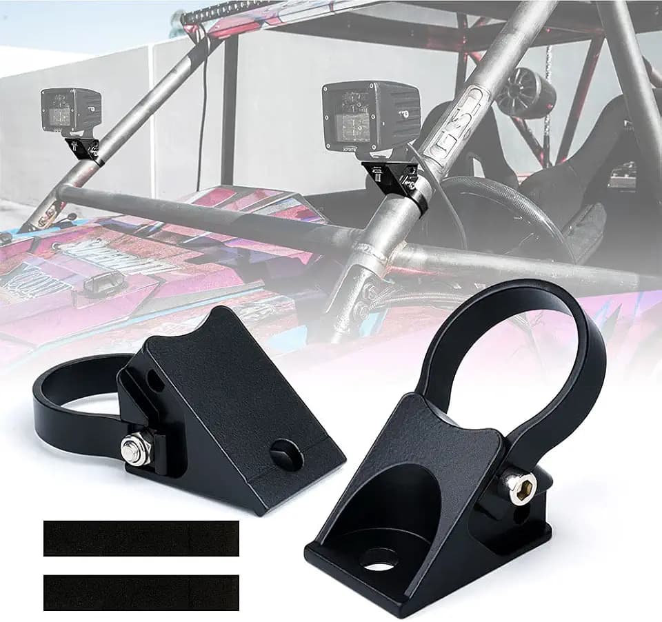 Xprite 1.75 Inch Roll Bar Mounting Bracket, LED Light Bar Brackets