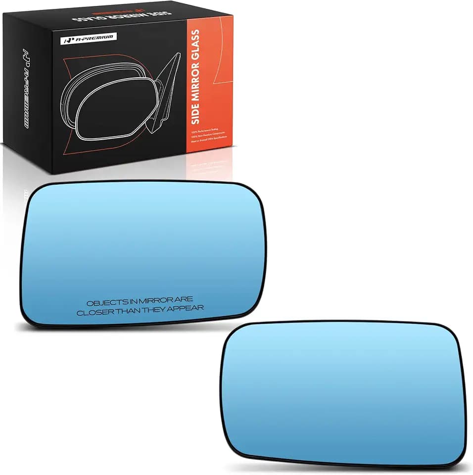 A-Premium 2-PC Driver and Passenger Side Heated Mirror Glass