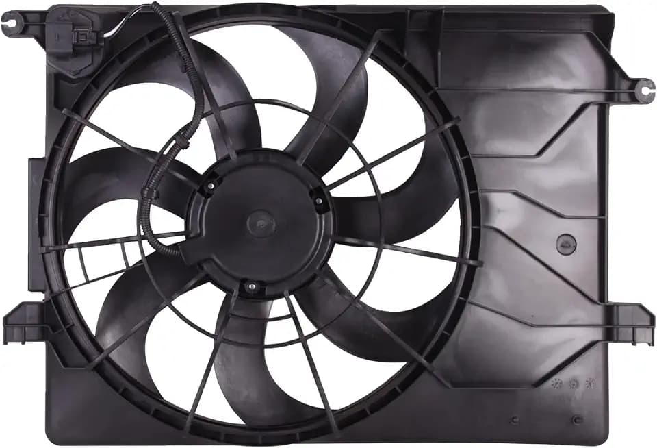 TYG Radiator Cooling Fan Assembly for 2010-2015 Hyundai Tucson 2.4L