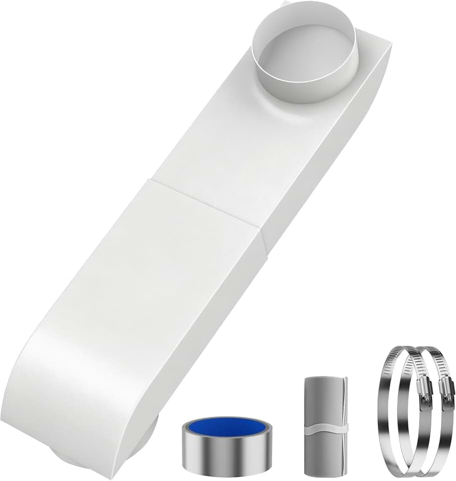 Periscope Dryer Vent, Adjustable 9.5-14.5" Stainless Steel Telescoping Duct
