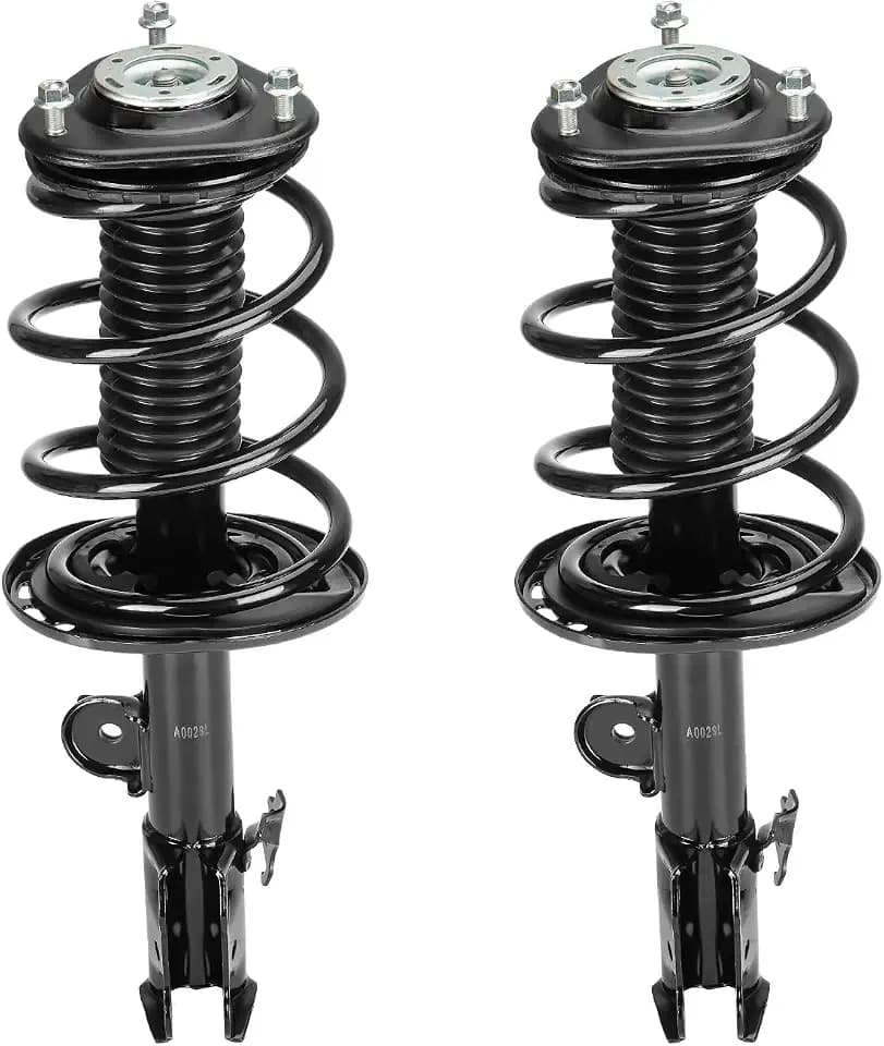 Front Strut Shock Assembly w/Coil Spring Compatible with Toyota RAV4 2.4L 2006-2008, 2.5L 2009-2012, L4, Replace 172275 172276, Left & Right, 2PCS