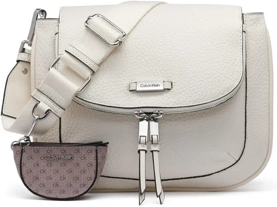 Calvin Klein Women's Zulle Flap Organizational Messenger