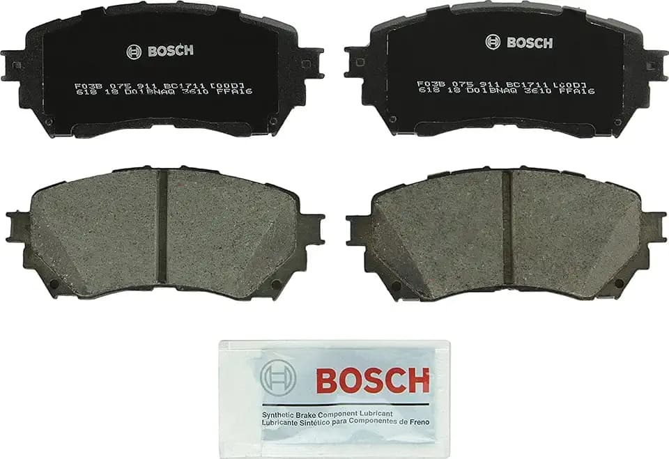 BOSCH BC1711 QuietCast Premium Ceramic Disc Brake Pad Set - Front