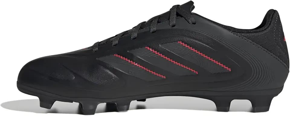 Adidas Unisex COPA Pure III Club FG/MG Football Boots, core Black/Carbon/Lucid red, 42 EU