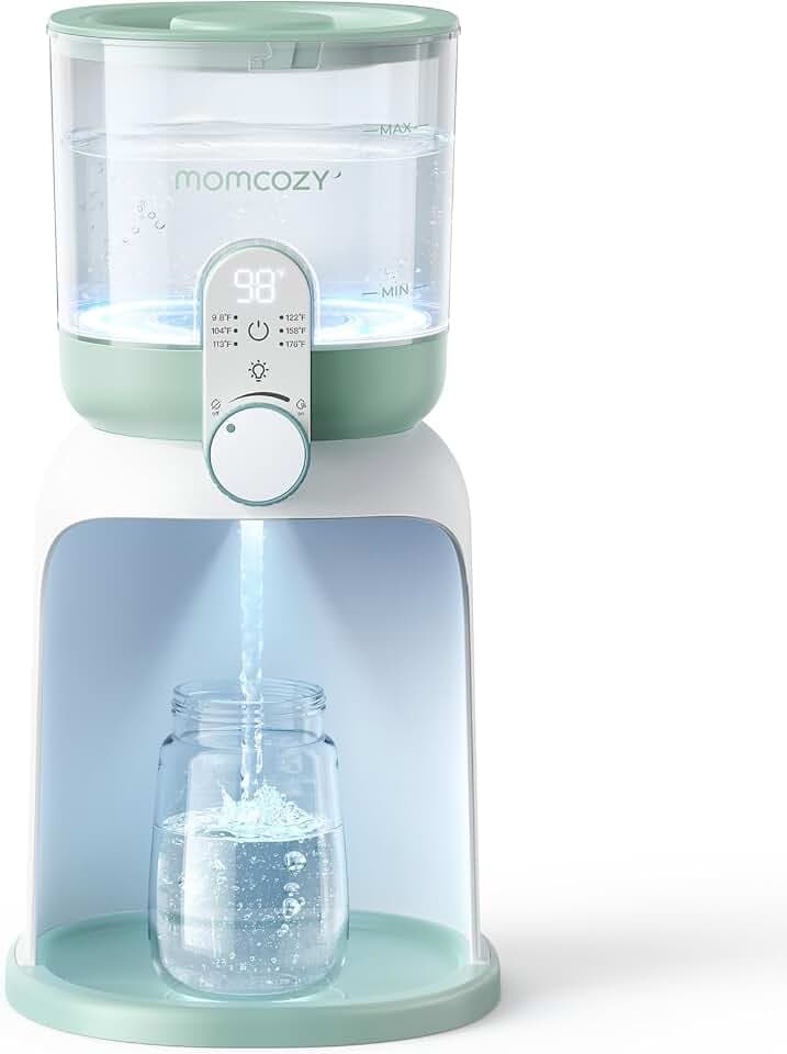 Momcozy Flaschenzubereiter Baby mit Dual-Licht, 1,69 Liter Großvolumen