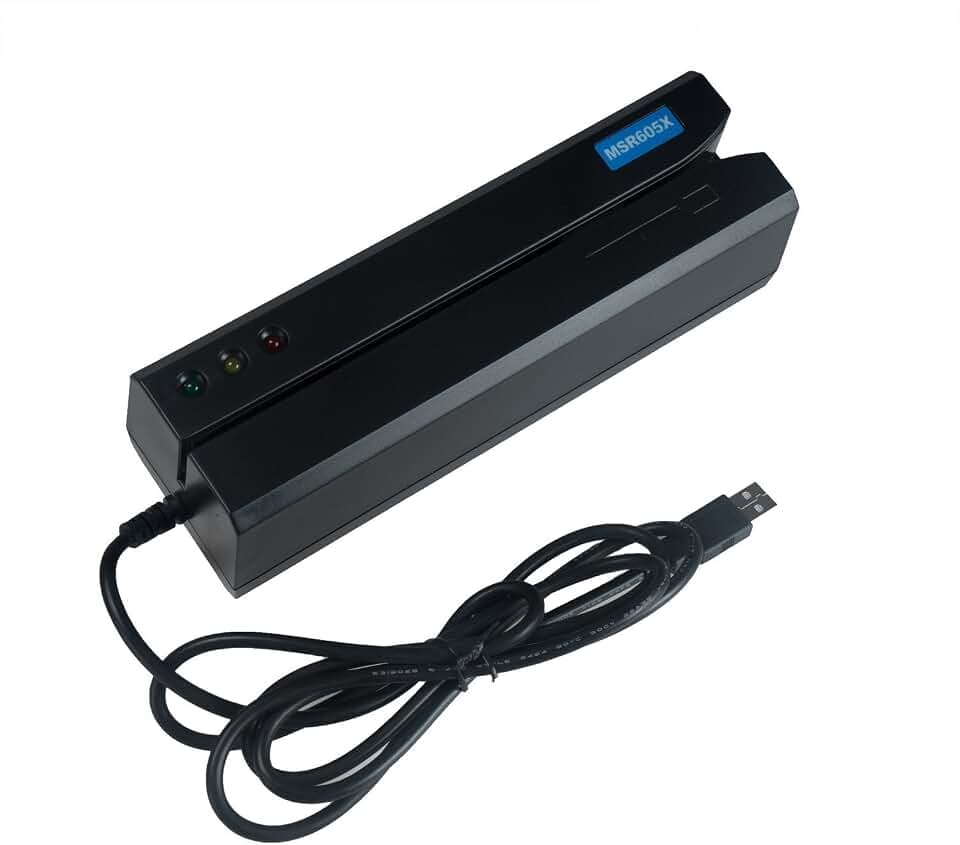 Deftun Mag Card Reader Writer Compare with MSR605X for Windows and Mac OS