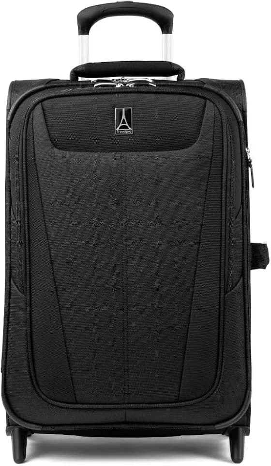 Travelpro Maxlite 5 Softside Carry-On Luggage Upright, Black, 21-Inch