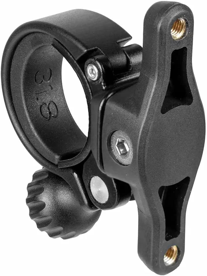 Topeak CageMount 2 Lenkerhalterung Schwarz, Fahrrad Halterung aus Aluminium zur Montage von Flaschenhaltern und Zubehör am Lenker für MTB Rennrad Gravelbike