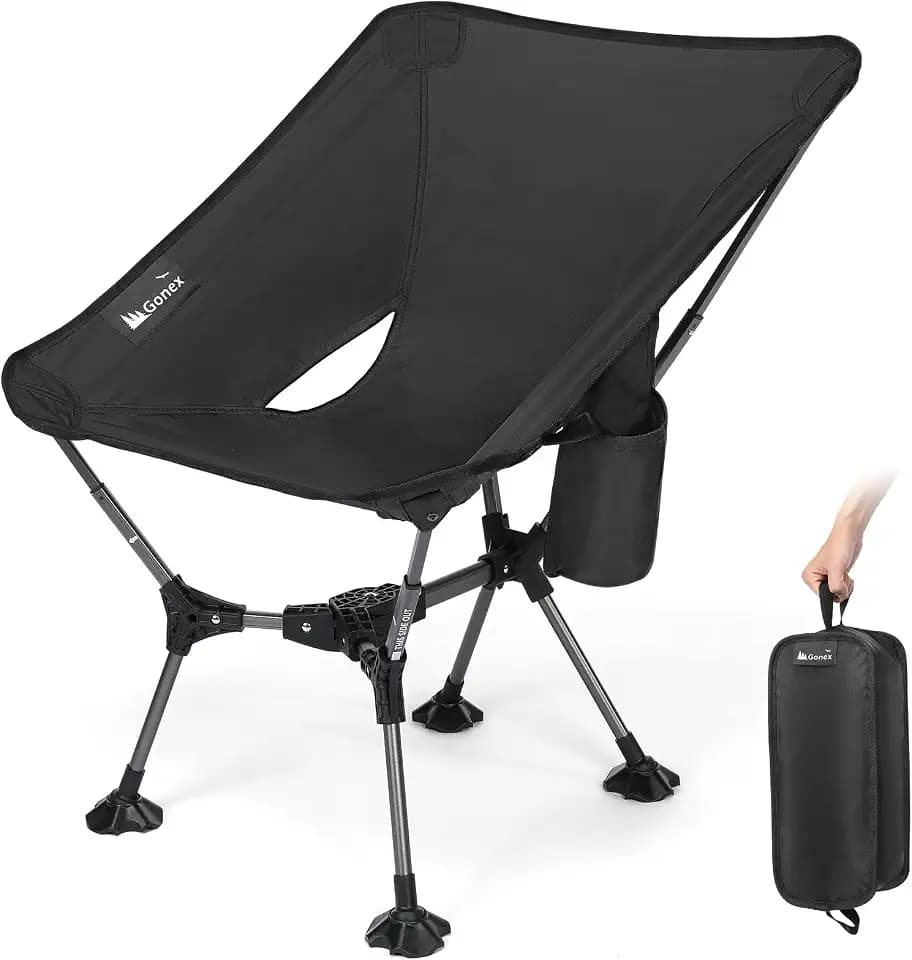 Gonex XL Portable Camping Chair Pop-Up Collapsible Backpacking Beach Chair