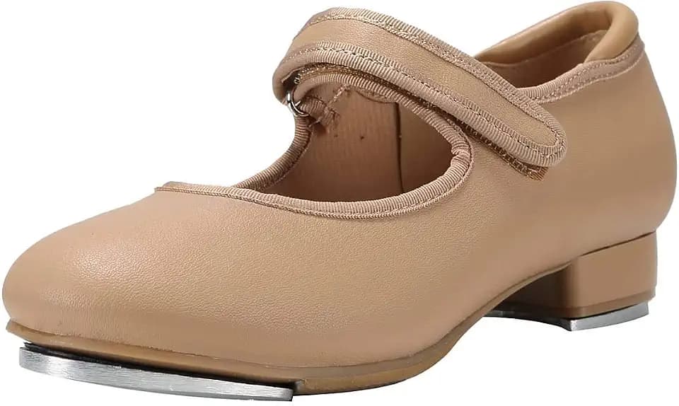 Linodes Easy Strap Tap Shoe for Girls and Boys (Toddler/Little Kid/Big Kid)