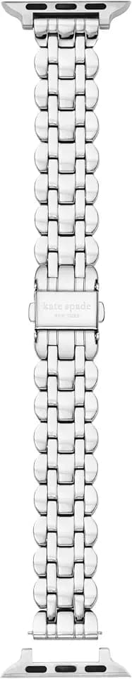 kate spade new york Designer Interchangeable Stainless Steel Band Compatible with Your 38/40/41mm Apple Watch Series 9/8/7/6/5/4/3/2/1/SE
